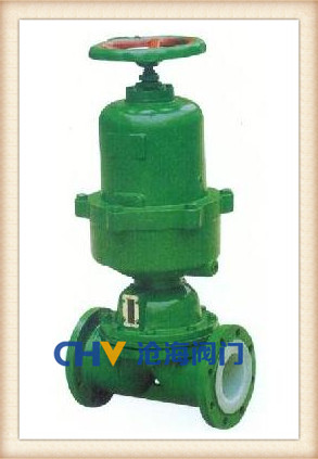 氣動襯氟隔膜閥